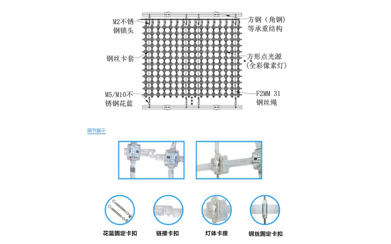 P62.5全彩網格屏，網格軟屏，戶外LED網格屏